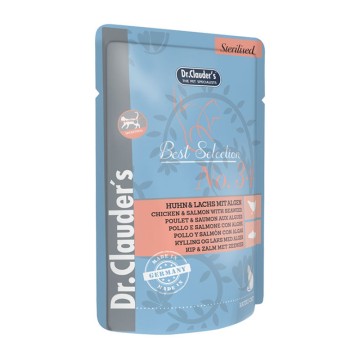Dr Clauder's Cat Best Selection Sterilised Chicken & Salmon No34 85gr