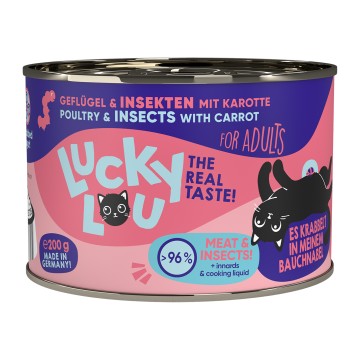 Lucky Lou LifeStage Adult Πουλερικά & Έντομα 200gr