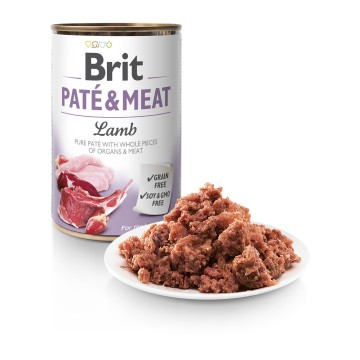 Brit Dog Can Pate & Meat Lamb 400gr