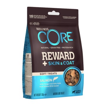 Wellness Core Dog Reward & Skin & Treat Soft Treats Salmon 170gr