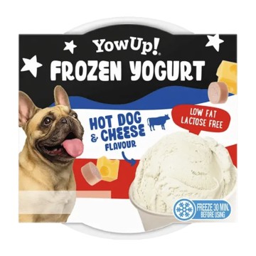 YowUp Dog Ice Cream Hot Dog Cheese Παγωμένο Γιαούρτι 110gr