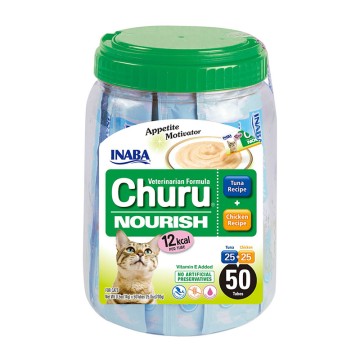 Inaba Churu Nourish Λιχουδιές Γάτας με Τόνο & Κοτόπουλο 50τμχ