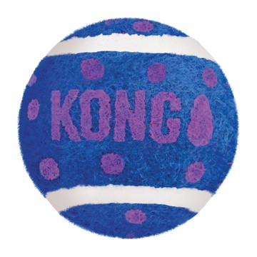 KONG Cat Tennis Balls with Bells 2.5cm 3τμχ