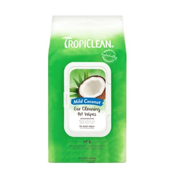 Tropiclean Μαντηλάκια για τα Αυτιά 50τμχ