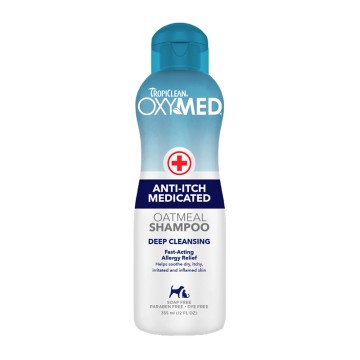 Tropiclean Oxy-Med Hypoallergenic Σαμπουάν για Κουτάβια & Γατάκια 355ml