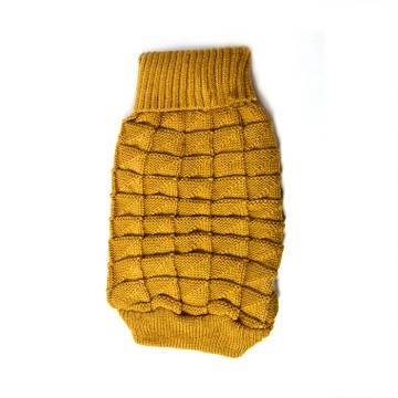Pet Πουλόβερ Σκύλου Κίτρινο XL 36cm
