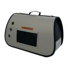 Woofmoda Τσάντα Μεταφοράς Σκύλου - Γάτας Γκρι IATA 17x35x23cm