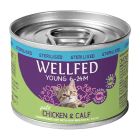 Wellfed Young Sterilised Κοτόπουλο & Μοσχάρι σε Πατέ 200gr