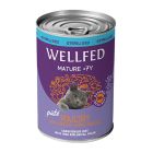 Wellfed Mature +7 Πουλερικά & Μύδια σε Πατέ 400gr