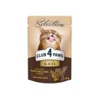 Club 4 Paws Selection Adult Slices Chicken & Veal Gravy 80gr