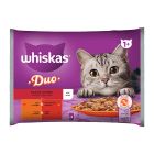 Whiskas Duo Multipack σε Ζελέ με Κρεατικά 4x85gr