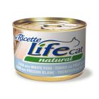 Life Cat με Τόνο & Λευκό Ψάρι 150gr