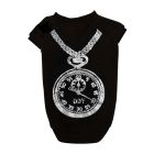Pet Μπλούζα Σκύλου Black Clock M 29cm