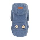 Pet Παλτό Μπλε L 30cm