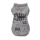 Pet Φούτερ Σκύλου Γκρι XXL 40cm