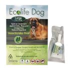 Ecolife Dog Spot Αντιπαρασιτικές Αμπούλες On L 30kg+