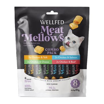 Wellfed Meat Mellows Μix 80gr