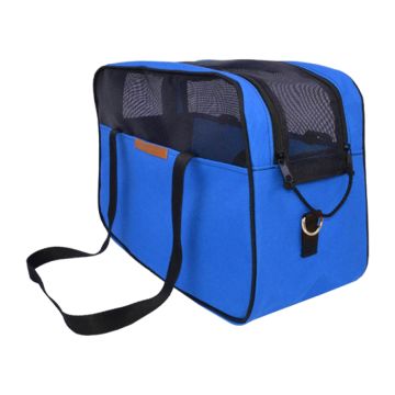 Woofmoda Τσάντα Μεταφοράς Σκύλου - Γάτας Μπλε 23x50x32cm