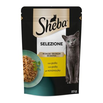 Sheba Selezione Κοτόπουλο σε Σάλτσα 85gr