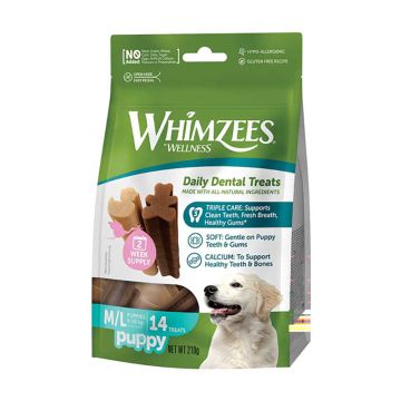 Whimzees Puppy M/L 14τμχ 210gr