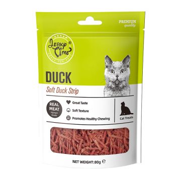 Jerky Time Soft Duck Strips 80gr
