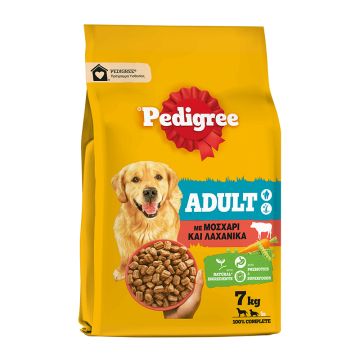 Pedigree Adult με Μοσχάρι & Λαχανικά 7kg