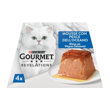 Gourmet Revelations Μους Ψάρι 4x57gr