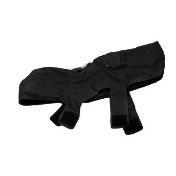 Record Αδιάβροχο Σκύλου Μαύρο Pocket XS 36-52cm