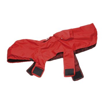 Record Αδιάβροχο Σκύλου Κόκκινο Pocket S 35cm
