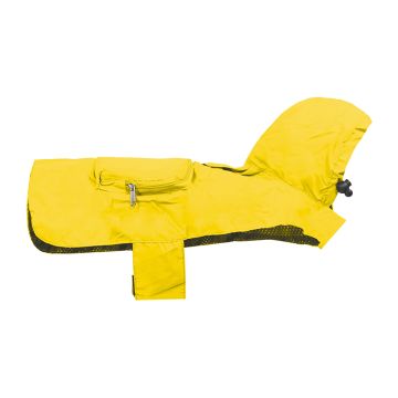 Record Αδιάβροχο Σκύλου Κίτρινο Pocket XXXL 70cm