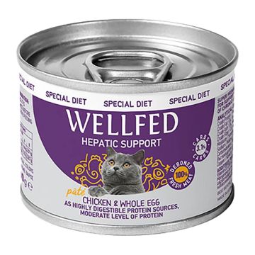 Wellfed Hepatic Κοτόπουλο & Αυγό σε Πατέ 200gr