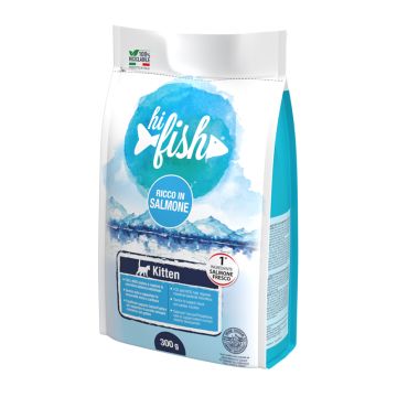 Hi Cat Kitten Fresh Salmon & Rice 300gr
