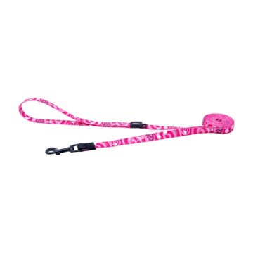 Rogz Oδηγός Fusion Pink Paw S 1.1x180cm