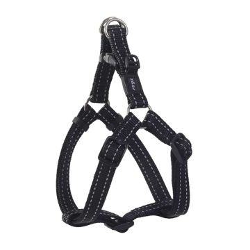 Rogz Σαμαράκι Σκύλου Utility Step-In Μαύρο L 53-76cm