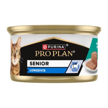 Purina Pro Plan Cat Senior 7+ Longevis Μους Τόνος 85gr