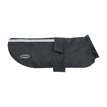 Record Αδιάβροχο Μπουφάν Σκύλου Giger Μαύρο M 35cm