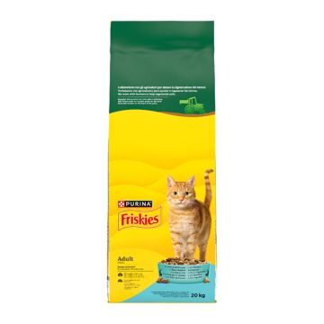 Friskies Cat Adult Ψάρια Ωκεανού & Λαχανικά 20kg