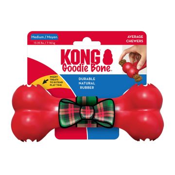 KONG Χριστουγεννιάτικο Παιχνίδι Σκύλου Goodie Bone Medium