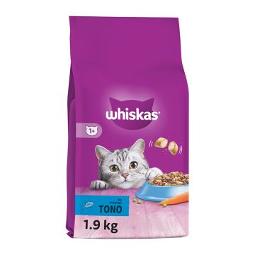 Whiskas Adult με Τόνο 1.9kg