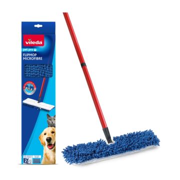 Vileda Pet Pro Flip Mop Σφουγγαρίστρα Μικροϊνών