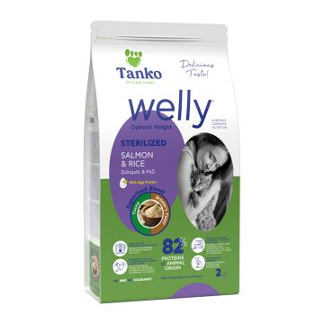 Welly Cat Sterilised Salmon & Rice 2kg