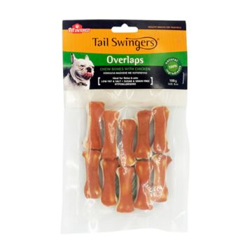 Tail Swingers Συμπαγές Κόκαλο με Κοτόπουλο 5cm 10τμχ