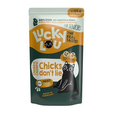 Lucky Lou LifeStage Senior Πουλερικά 125gr