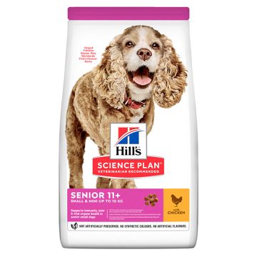 Hill's Science Plan Dog Senior 11+ Small & Mini Κοτόπουλο 1.5kg