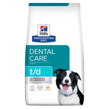 Hill's Prescription Diet Canine t/d Dental Care με Κοτόπουλο 4kg