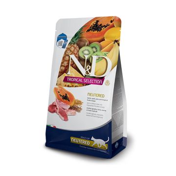 N&D Tropical Cat Adult Neutered με Αρνί 300gr