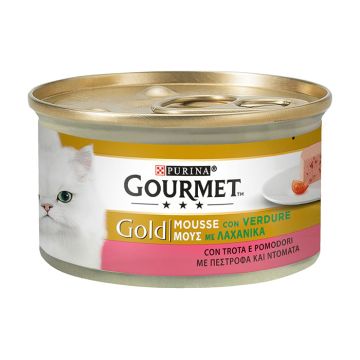 Gourmet Gold Μους Πέστροφα & Ντομάτα 85gr
