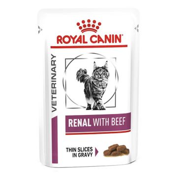Royal Canin Renal Cat με Βοδινό 85gr