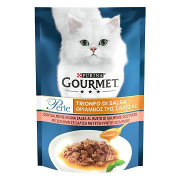 Gourmet Perle "Θρίαμβος της Σάλτσας" Σολομός 85gr