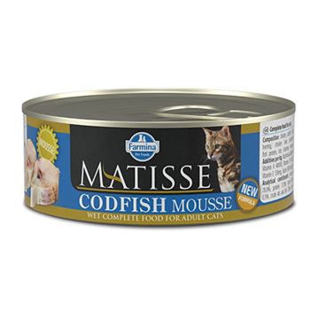 Matisse Cat Mousse Codfish 85gr